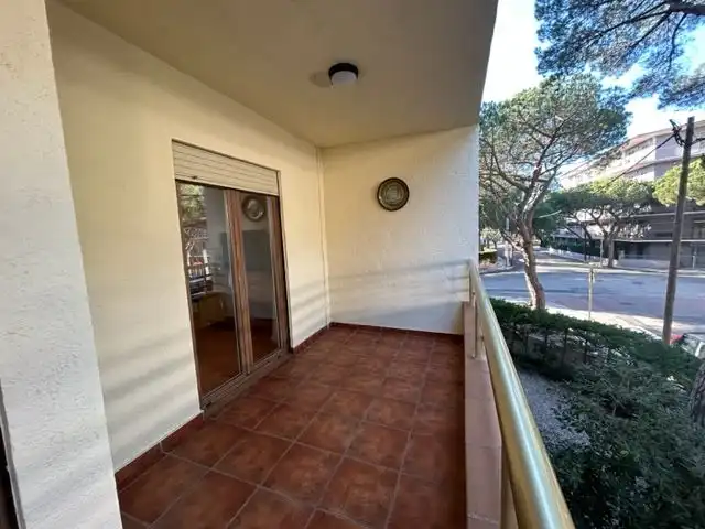 Terraza de Apartamento de alquiler en Castell d'Aro, Platja d'Aro i s'Agaró con Terraza, Amueblado y Lavadora