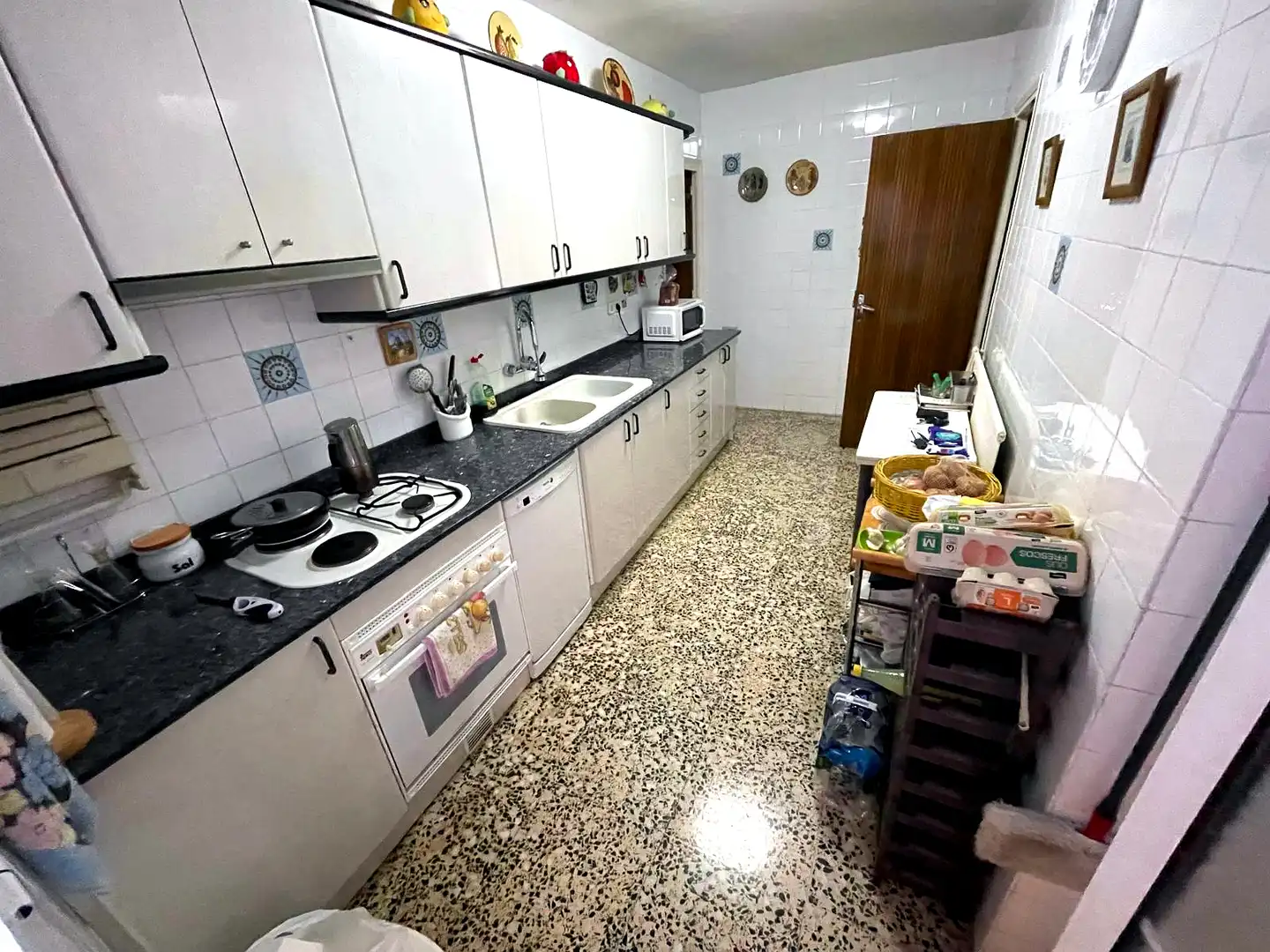 Cocina de Piso en venta en Cervera con Calefacción, Amueblado y Horno