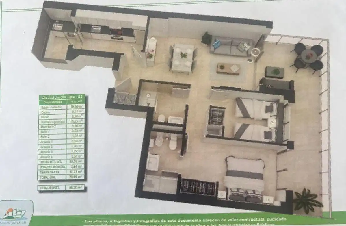 Apartamento en venta en UR PAI SECTOR TORRELASAL, 1, Cala Blanca