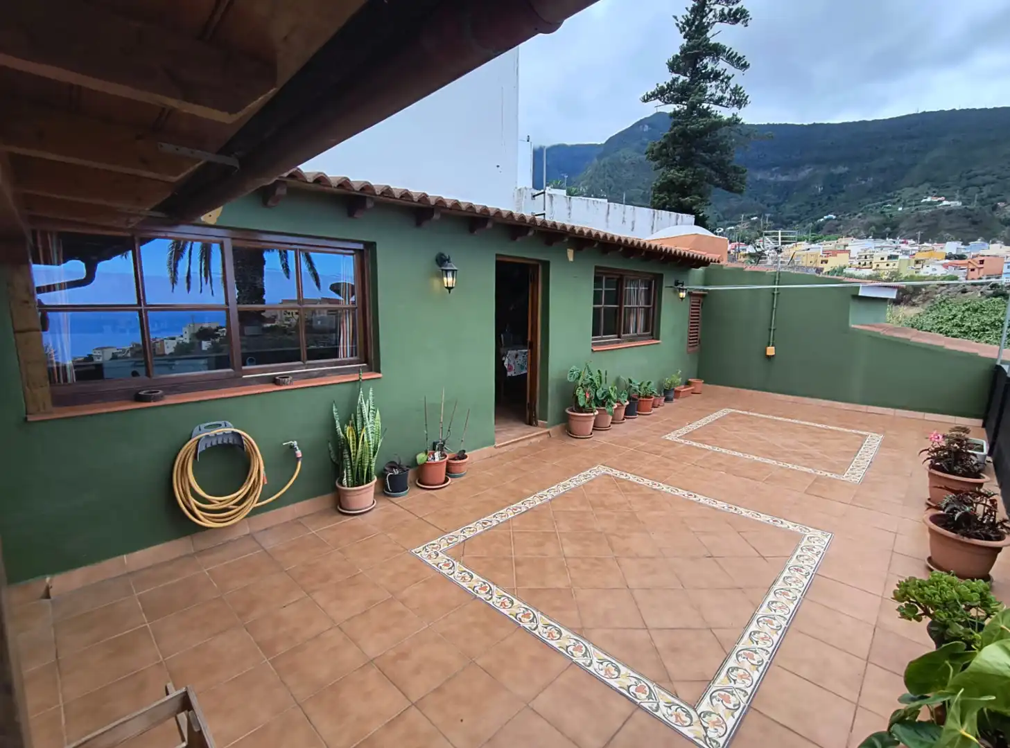 Terraza de Casa o chalet en venta en Los Realejos con Jardín privado, Terraza y Amueblado
