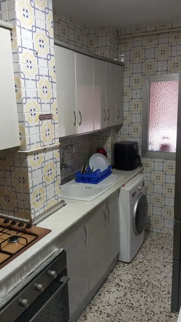 Kitchen of Flat for sale in Albacete  with Air Conditioner, Heating and Balcony