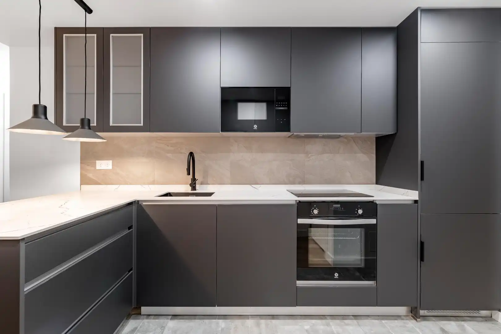 Kitchen of Flat for sale in Madrid  with Air Conditioner, Heating and Terrace