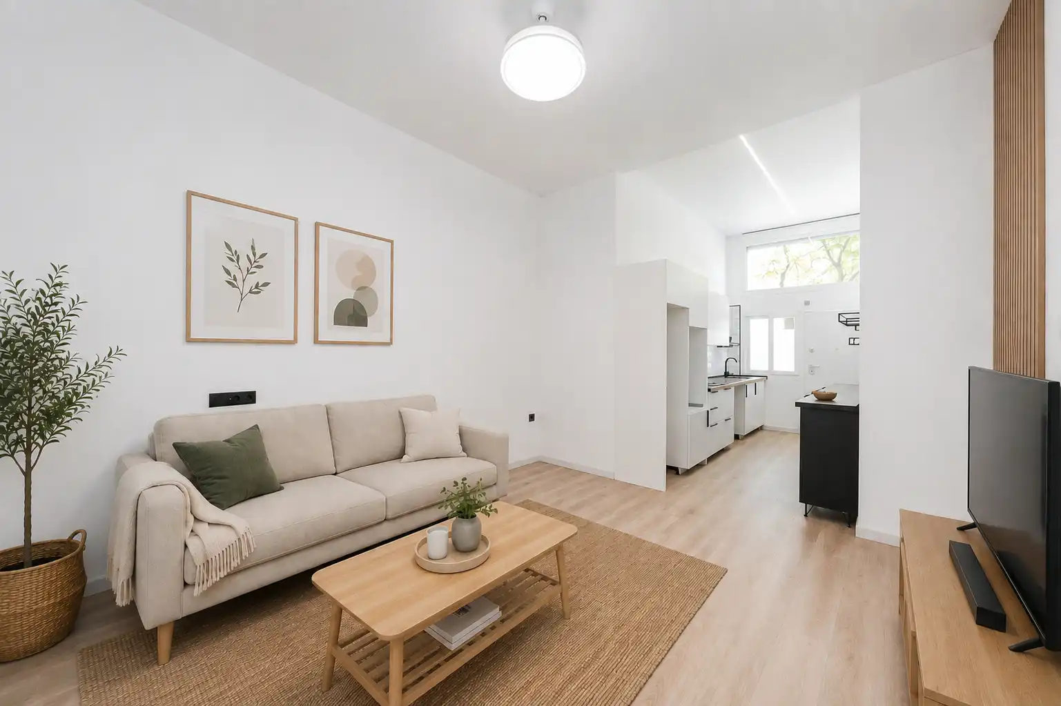 Sala de estar de Piso en venta en Navalcarnero con Aire acondicionado, Calefacción y Trastero