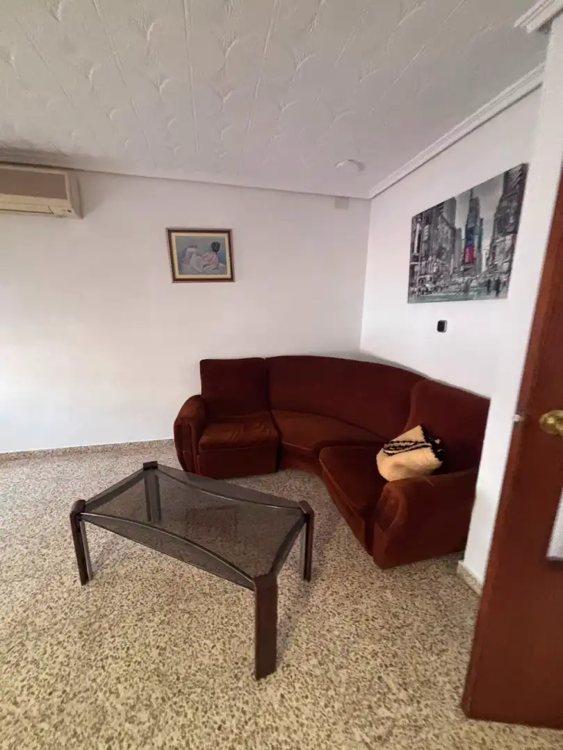 Wohnzimmer von Wohnung zur Miete in Burjassot mit Klimaanlage, Möbliert und Ofen