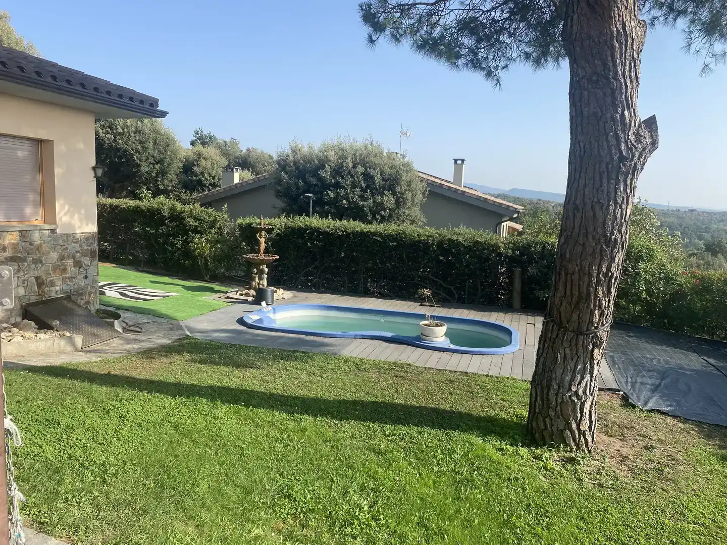 Piscina de Casa o xalet en venda en Folgueroles amb Piscina i Balcó