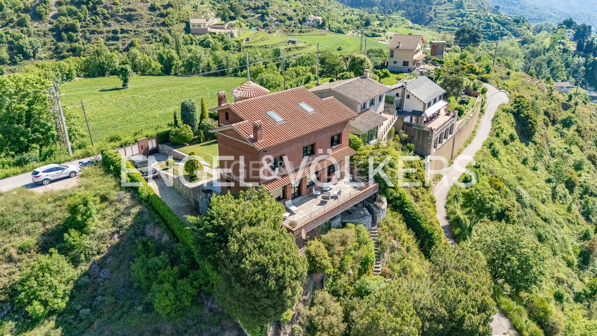 Vista exterior de Casa o chalet en venta en Berga con Calefacción, Jardín privado y Terraza