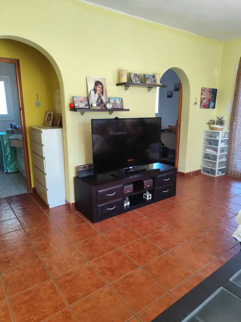 Sala d'estar de Casa o xalet en venda en Pratdip amb Aire condicionat, Calefacció i Jardí privat