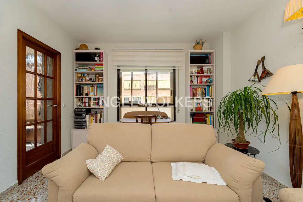 Sala de estar de Piso en venta en Villajoyosa / La Vila Joiosa con Aire acondicionado y Terraza