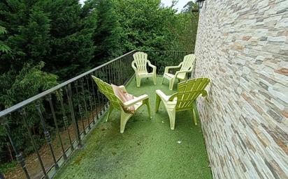 Terrassa de Casa adosada en venda en Llanes amb Calefacció, Jardí privat i Terrassa