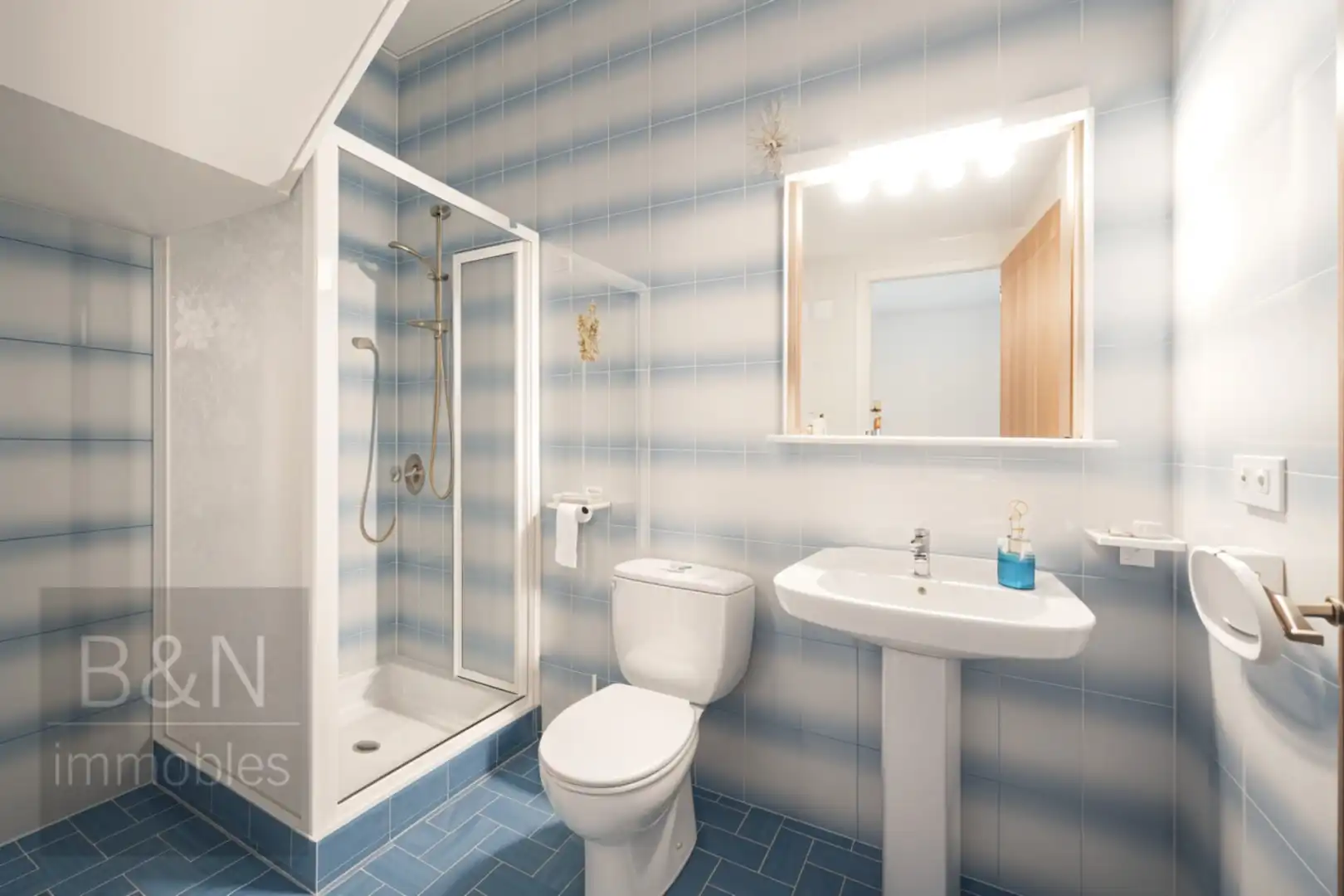 Baño de Casa o chalet en venta en Terrassa con Aire acondicionado, Calefacción y Terraza