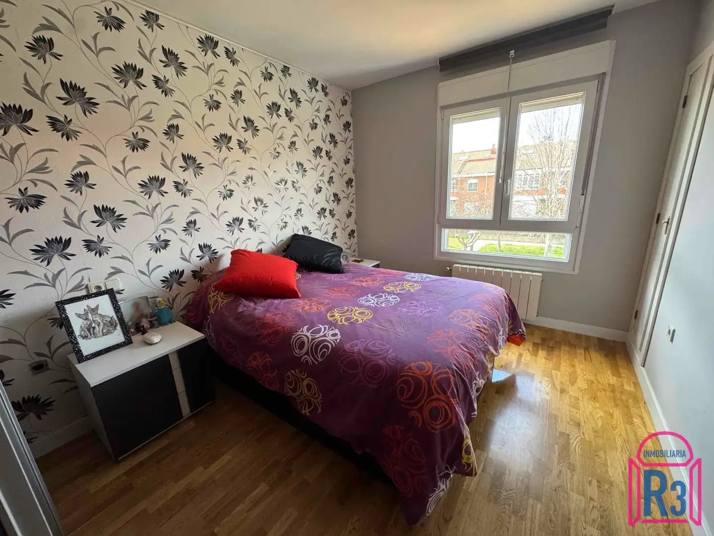 Schlafzimmer von Einfamilien-Reihenhaus zum Verkauf in San Andrés del Rabanedo mit Heizung und Privatgarten