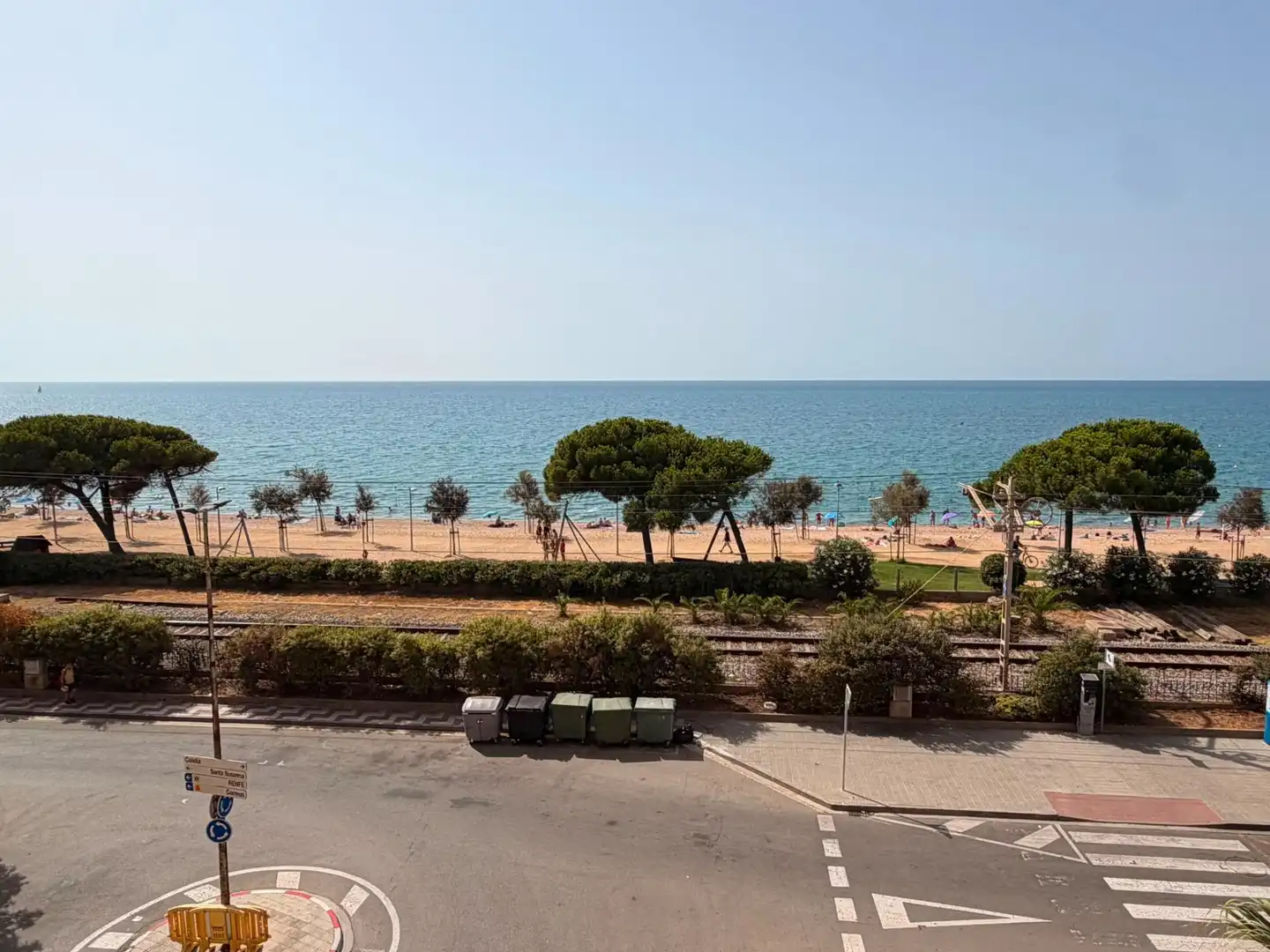 Vista exterior de Piso en venta en Pineda de Mar con Balcón