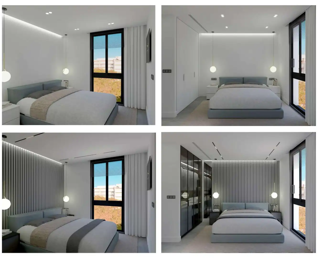 Dormitori de Apartament en venda en Sant Antoni de Portmany amb Aire condicionat, Calefacció i Piscina