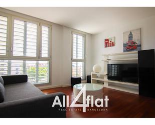 Living room of Flat to rent in  Barcelona Capital  with Air Conditioner and Storage room