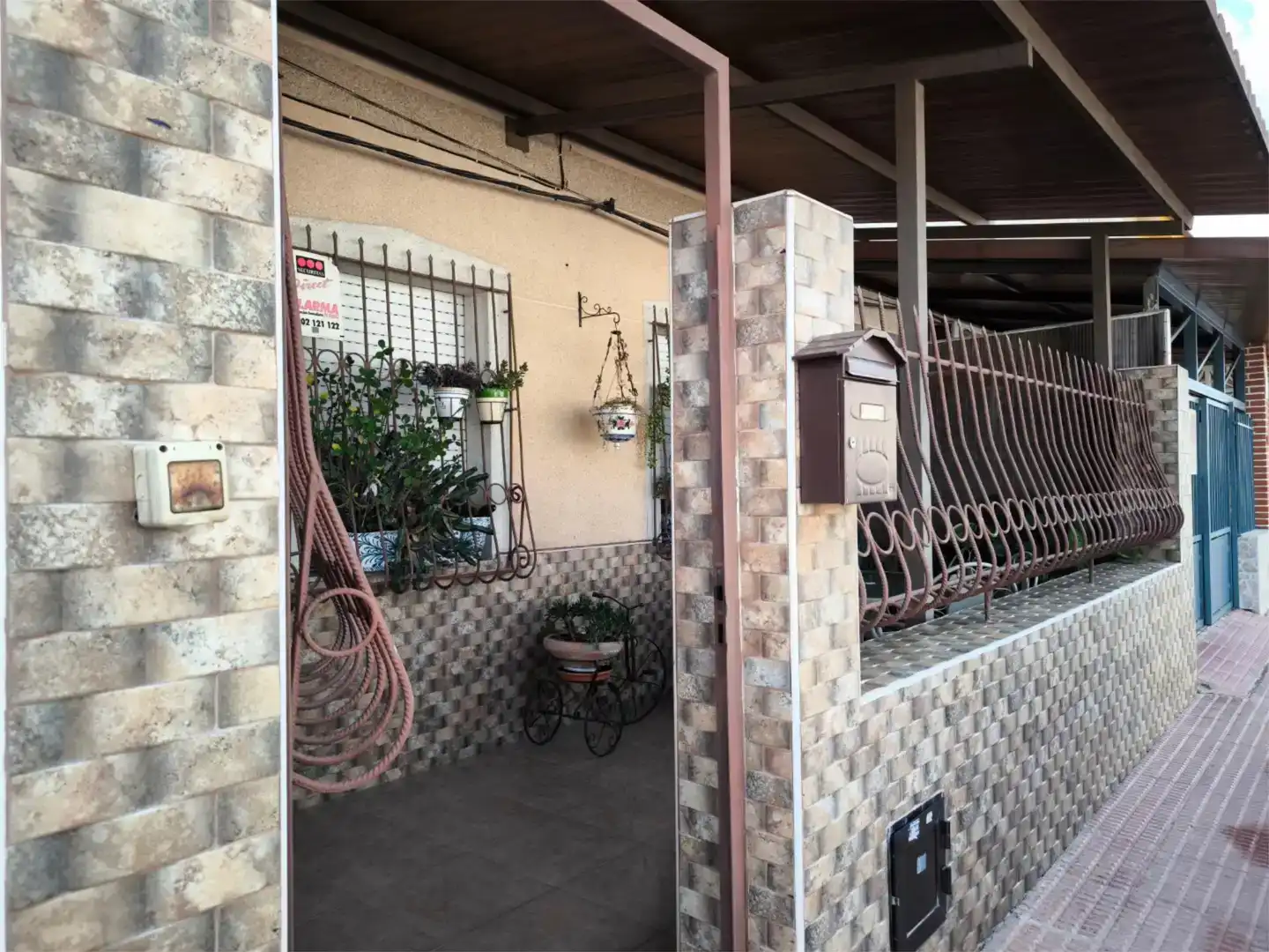 Vista exterior de Casa adosada en venda en Molina de Segura amb Aire condicionat