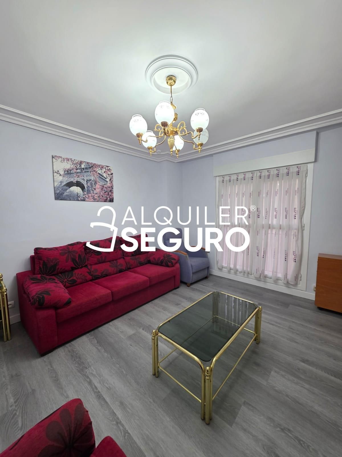 Living room of Flat to rent in Bilbao   with Heating, Swimming Pool and Furnished
