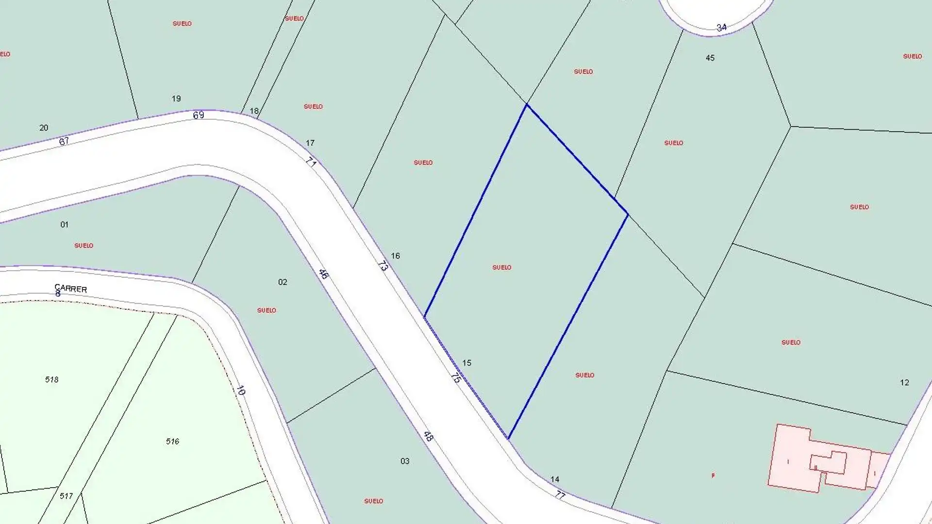 Terreno en venta en Pineda de Mar