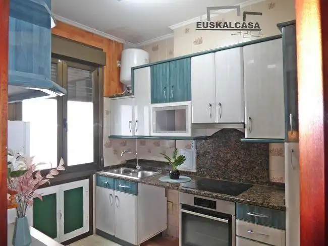 Kitchen of Flat for sale in Bilbao   with Heating and Terrace
