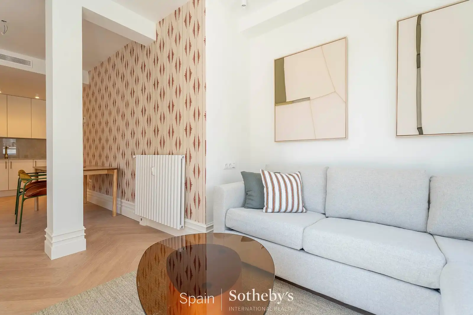 Sala de estar de Ático en venta en Madrid con Aire acondicionado, Calefacción y Terraza