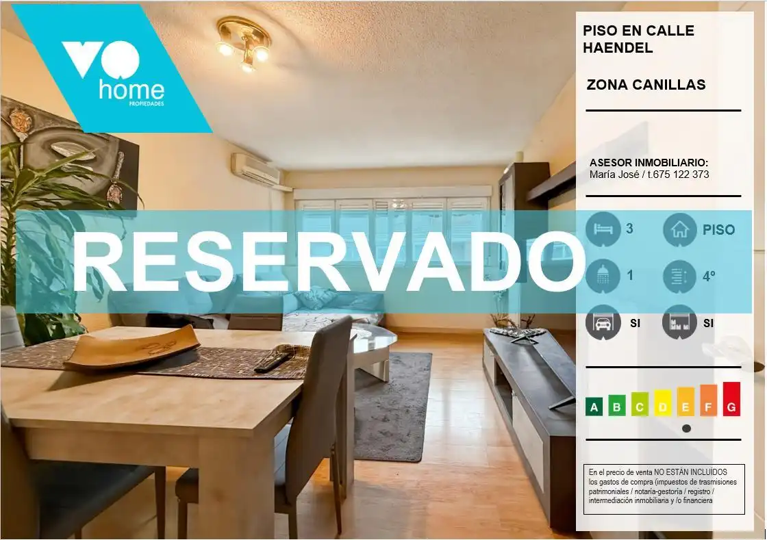 Piso en venta en  Madrid Capital con Aire acondicionado, Calefacción y Trastero