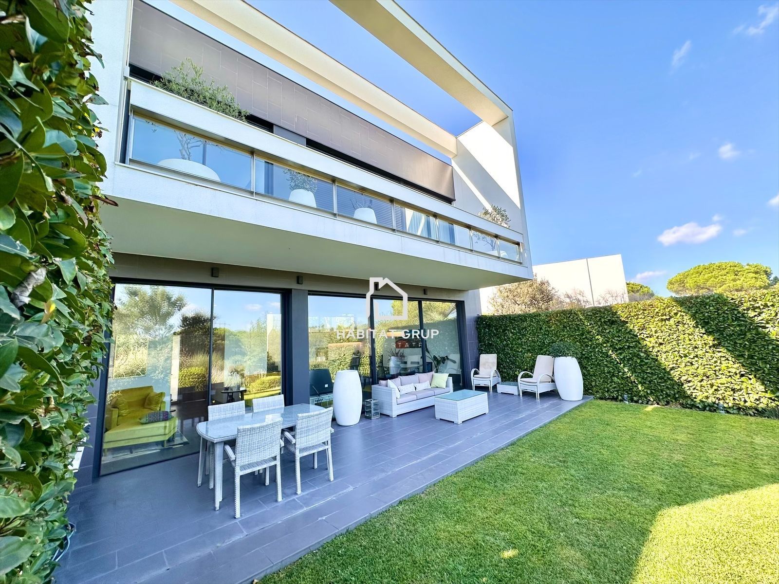 Terraza de Casa o chalet en venta en Caldes de Malavella con Aire acondicionado, Calefacción y Jardín privado