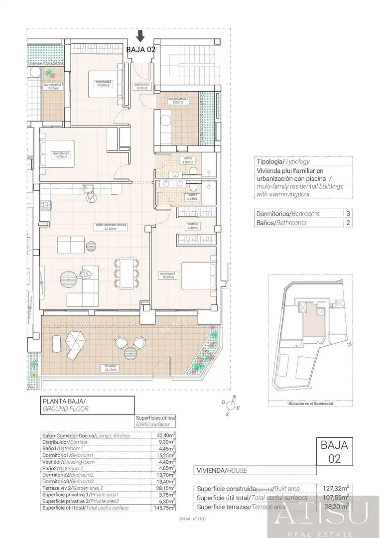 Appartement compact avec piscine à vendre à Hondón de las Nieves / El Fondó de les Neus, imagen 9