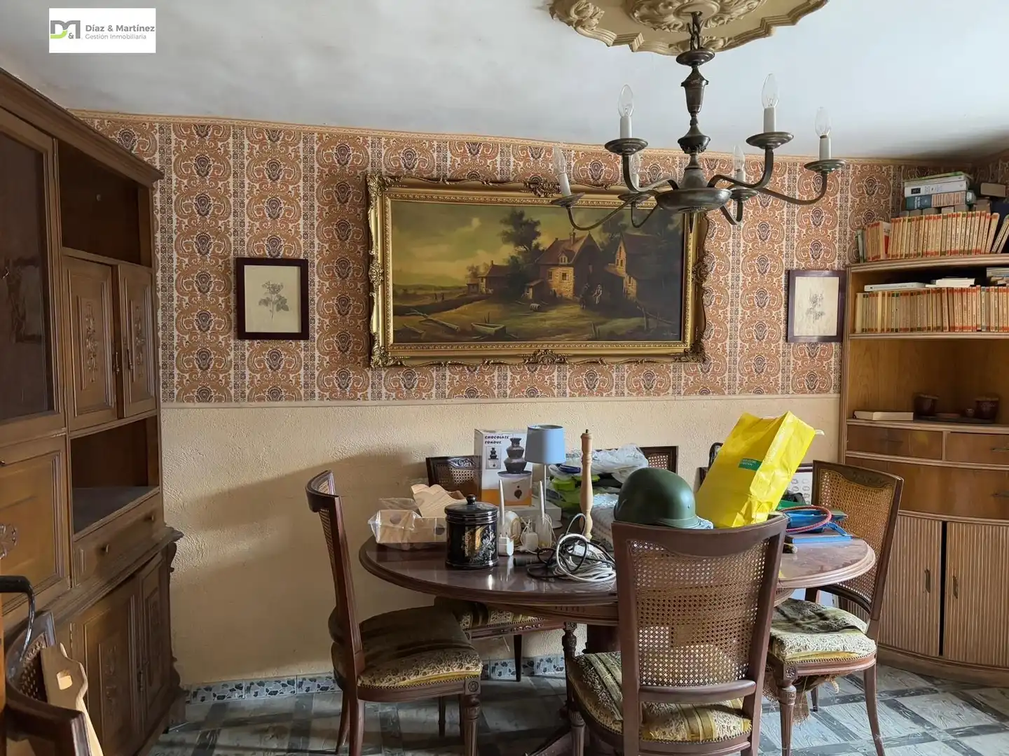 Comedor de Casa o chalet en venta en Villaturiel con Jardín privado