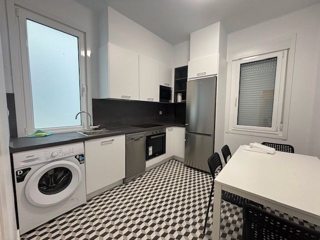 Cocina de Piso de alquiler en Ferrol con Calefacción, Parquet y Amueblado