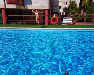 Swimming pool of Flat for sale in Plasencia  with Air Conditioner, Terrace and Furnished