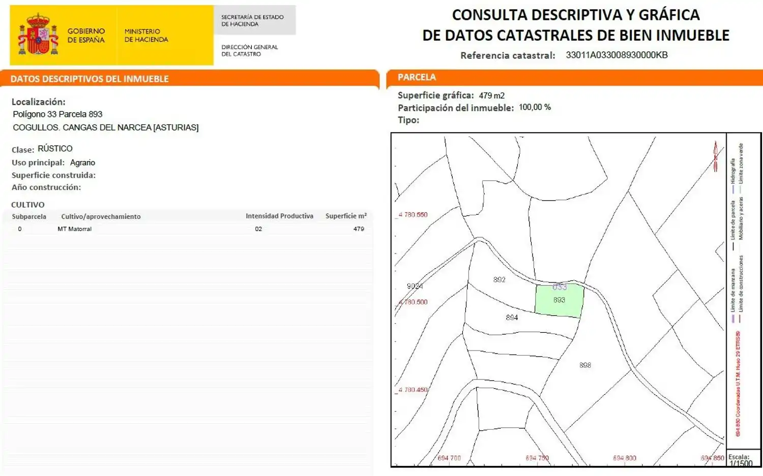 Residencial en venda en Cangas del Narcea