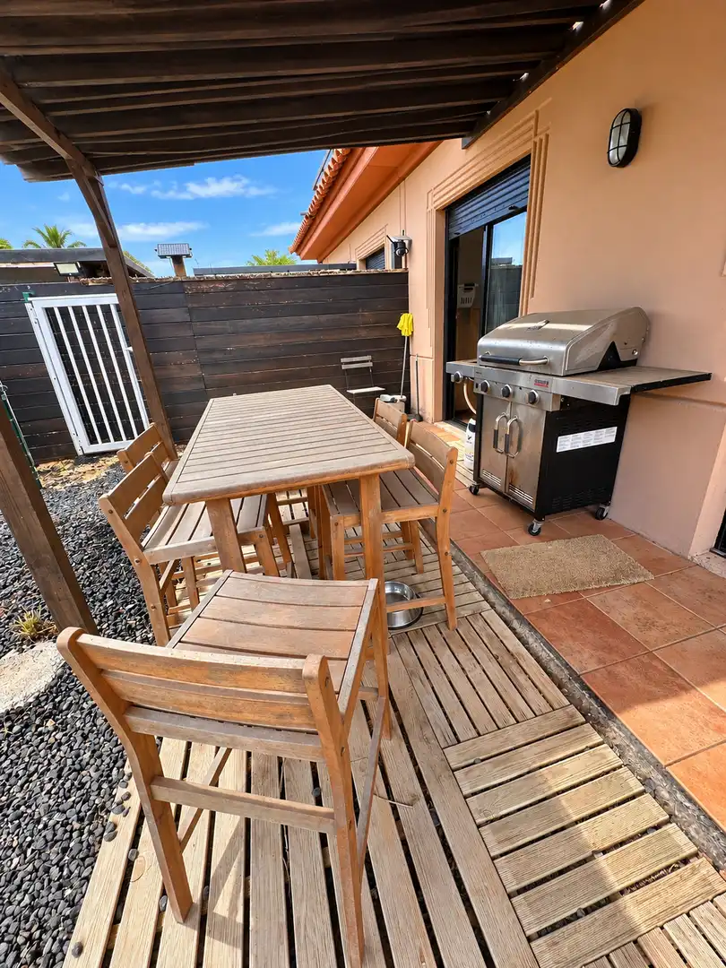 Terraza de Casa o chalet en venta en La Oliva con Terraza, Amueblado y Piscina comunitaria