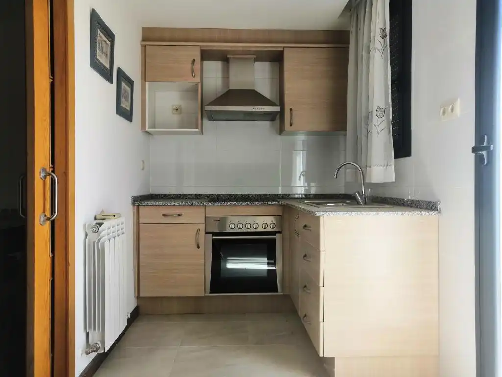 Kitchen of Flat for sale in La Puebla de Castro  with Heating, Parquet flooring and Terrace