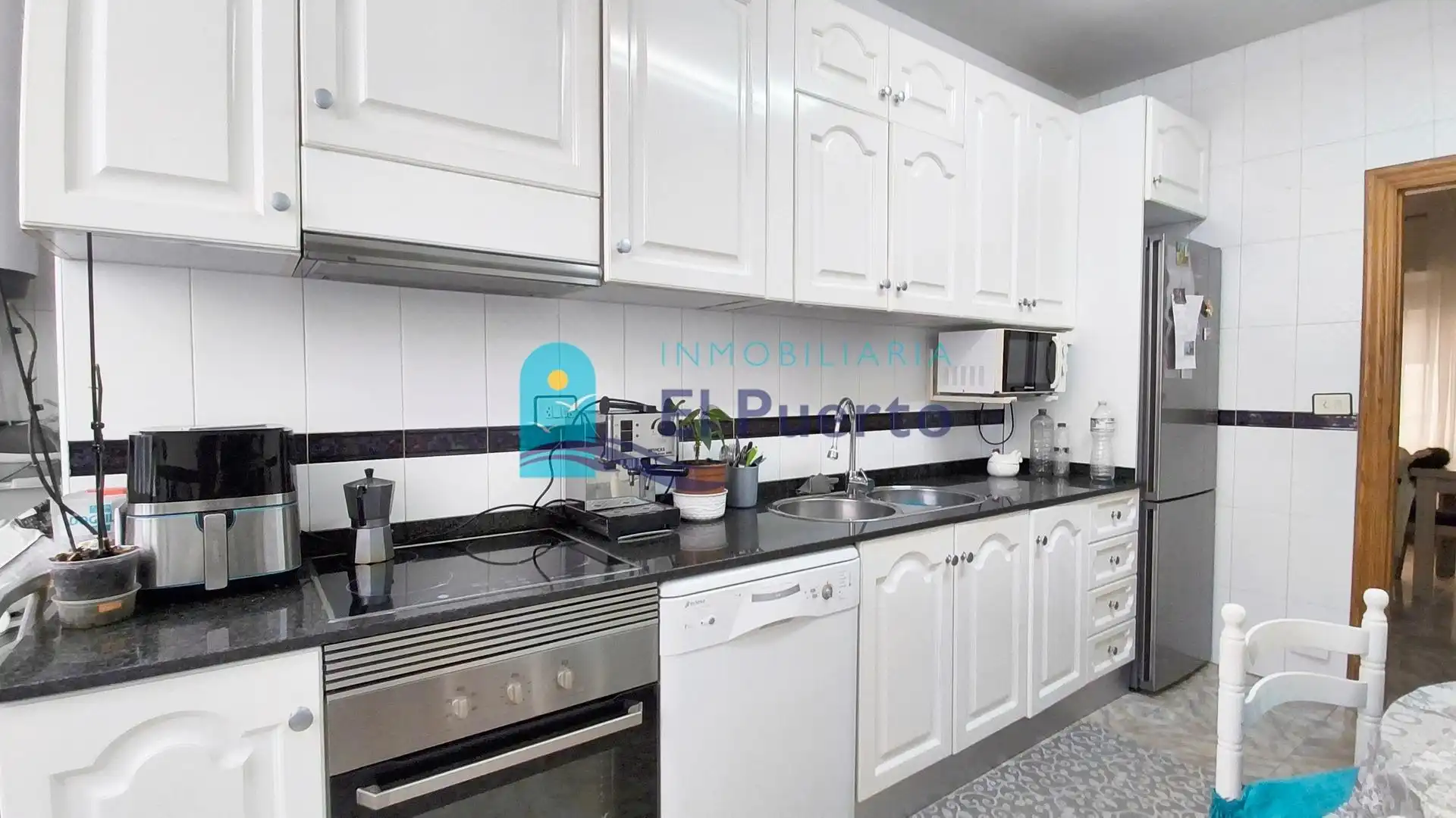 Cocina de Apartamento en venta en Mazarrón con Aire acondicionado, Calefacción y Amueblado