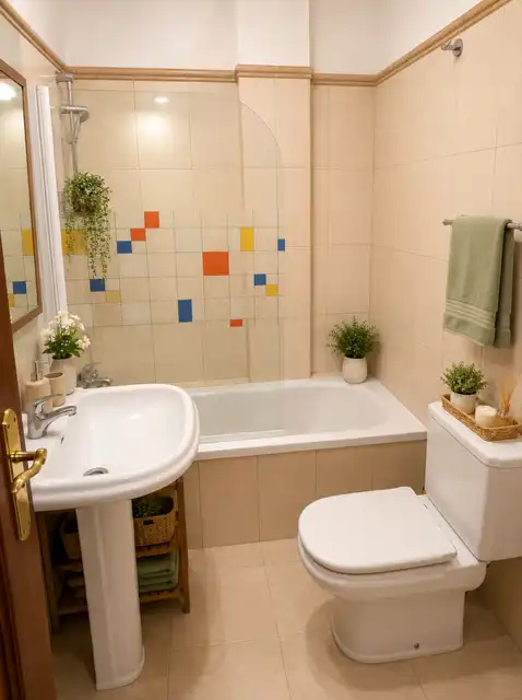 Baño de Piso en venta en Los Realejos con Terraza, Trastero y Amueblado