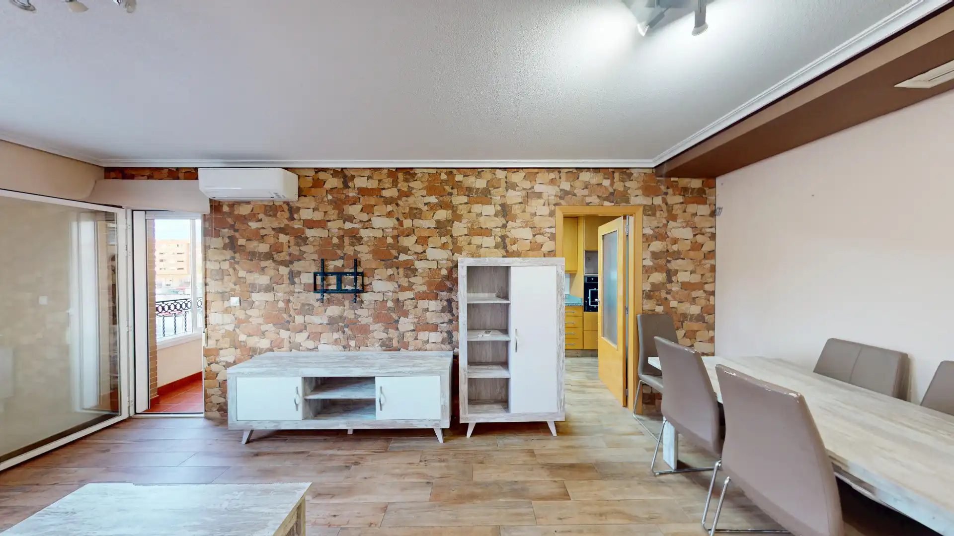 Sala de estar de Piso en venta en Elche / Elx con Aire acondicionado, Calefacción y Terraza
