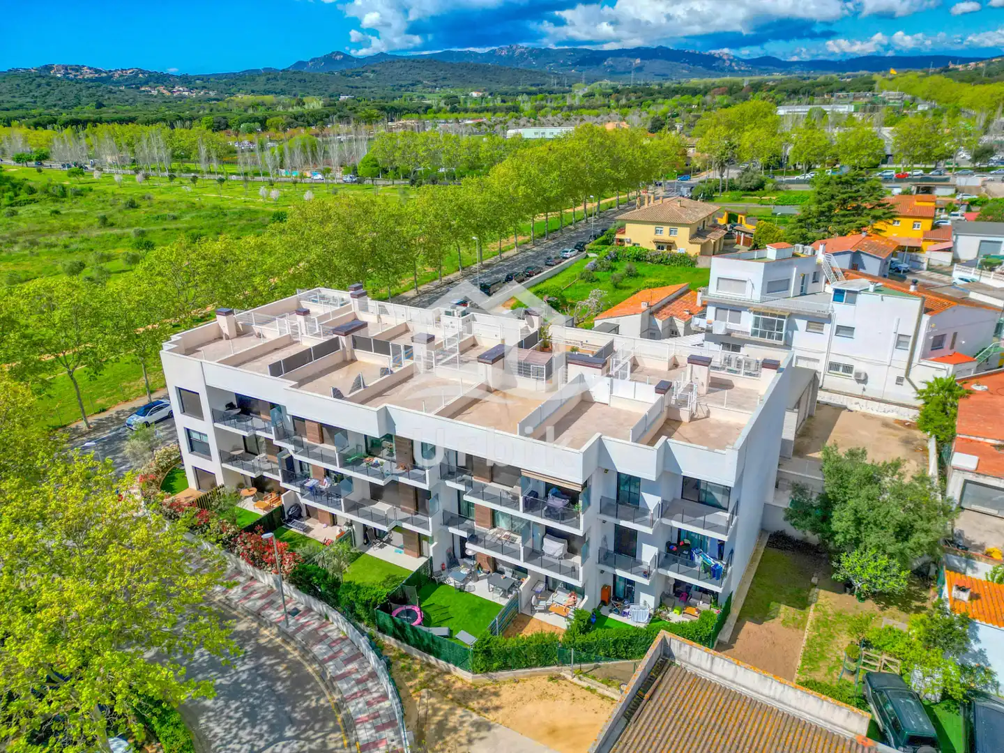 Vista exterior de Ático en venta en Castell d'Aro, Platja d'Aro i s'Agaró con Aire acondicionado, Calefacción y Parquet