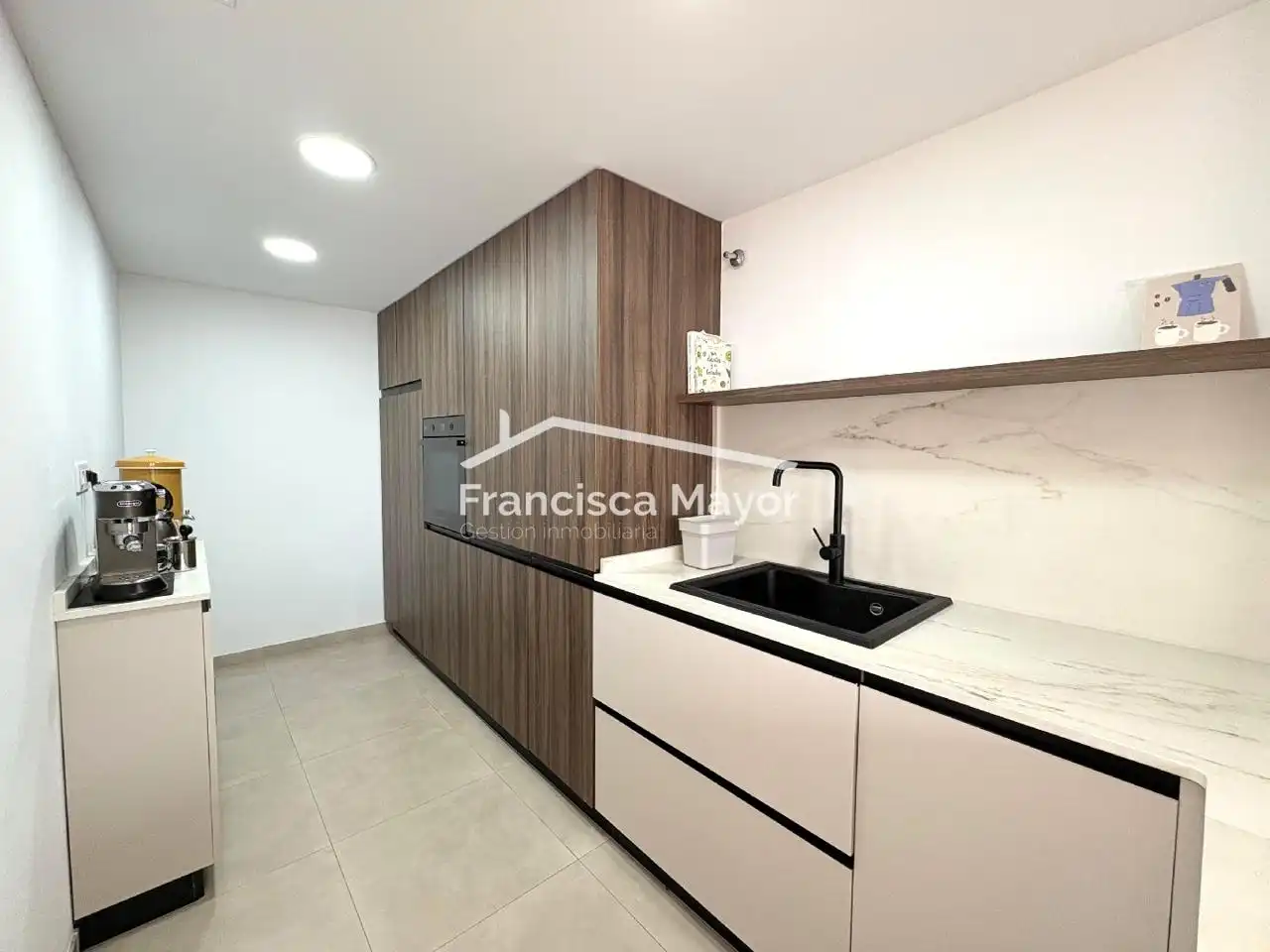 Cuina de Dúplex en venda en Valencia amb Aire condicionat i Terrassa