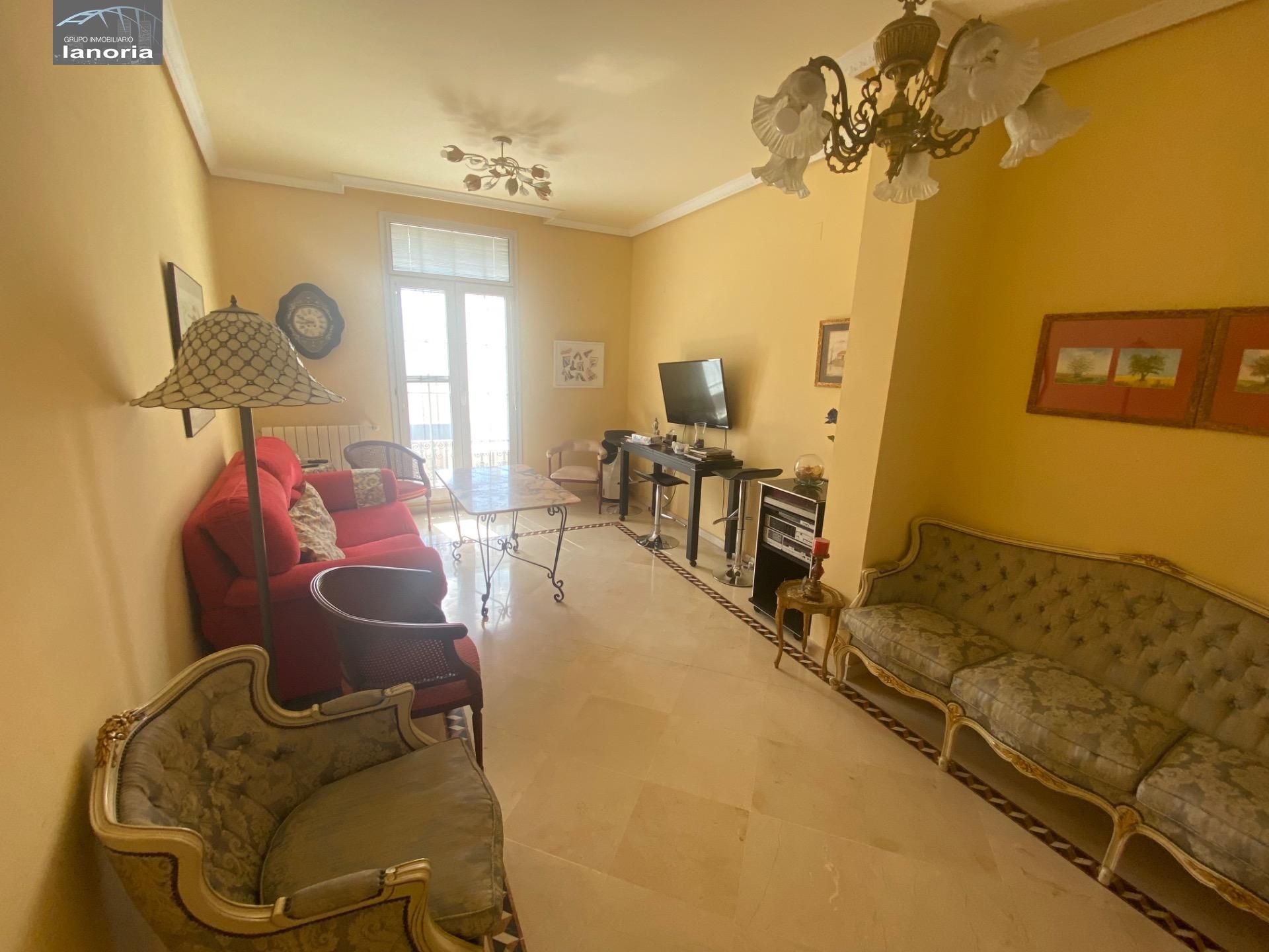 Sala d'estar de Apartament de lloguer en  Albacete Capital amb Calefacció