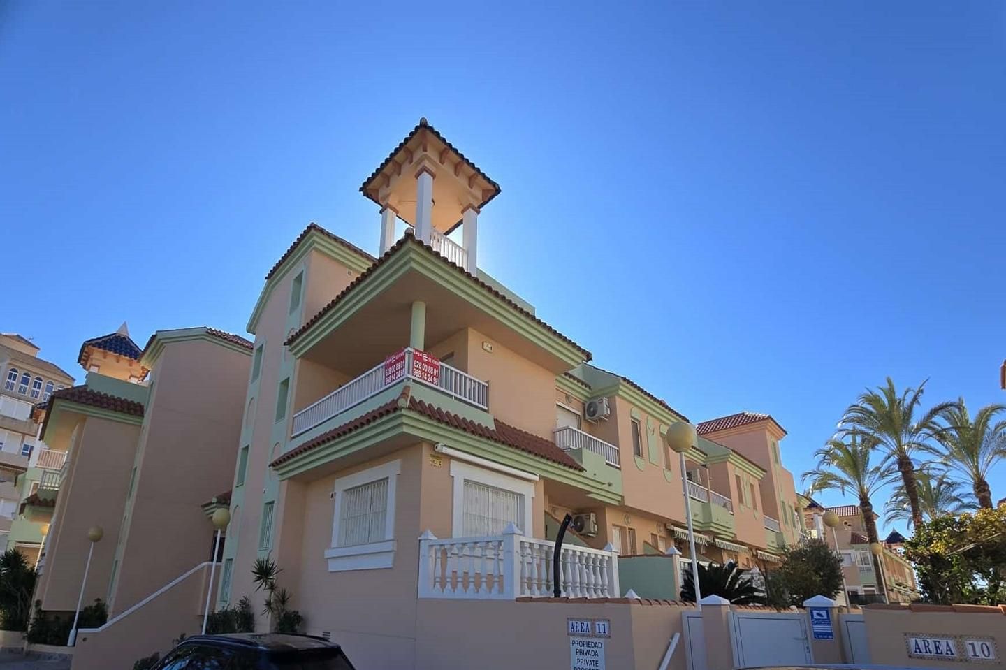 Exterior view of Duplex for sale in La Manga del Mar Menor  with Air Conditioner, Heating and Private garden