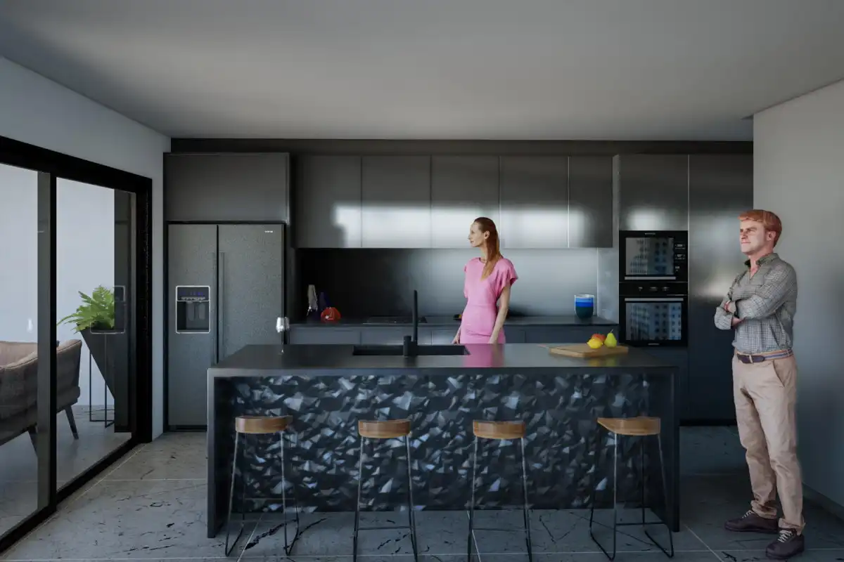 Cocina de Casa o chalet en venta en La Nucia con Piscina