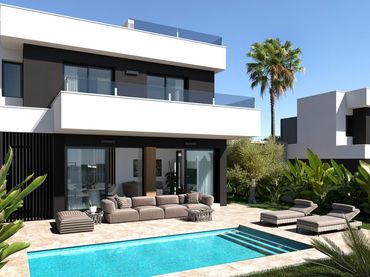 Detached house with pool for sale in Ciudad Quesada