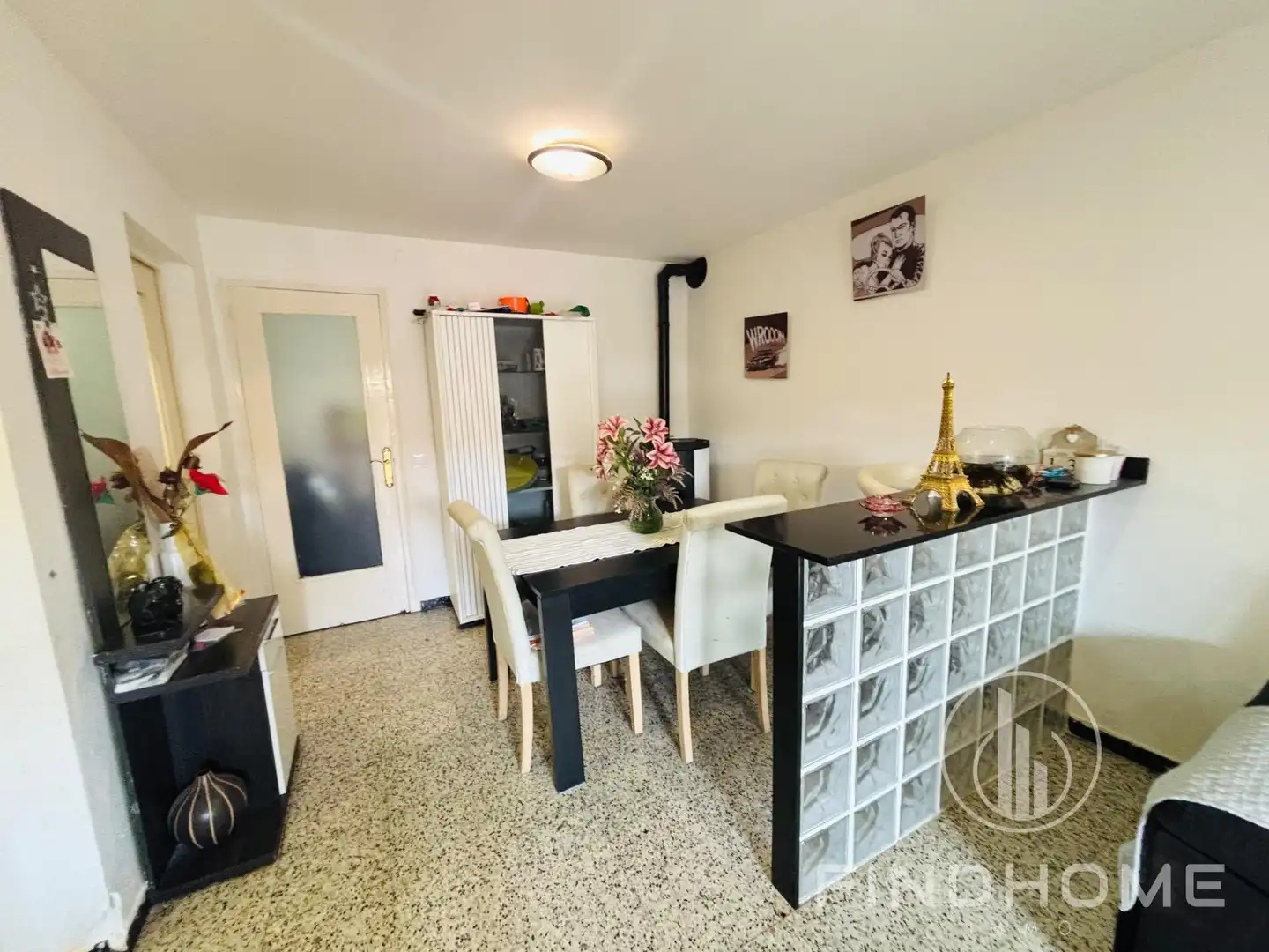 Dining room of Flat for sale in Olot  with Air Conditioner and Heating