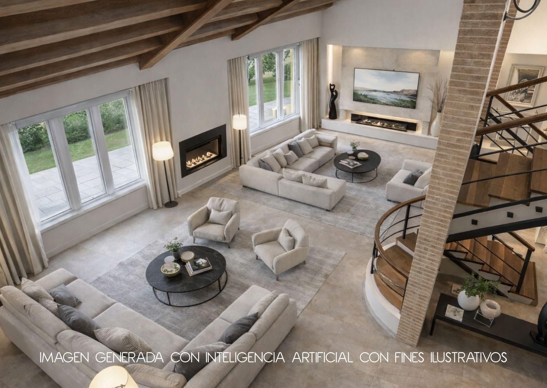 Living room of House or chalet for sale in El Escorial  with Private garden, Terrace and Storage room