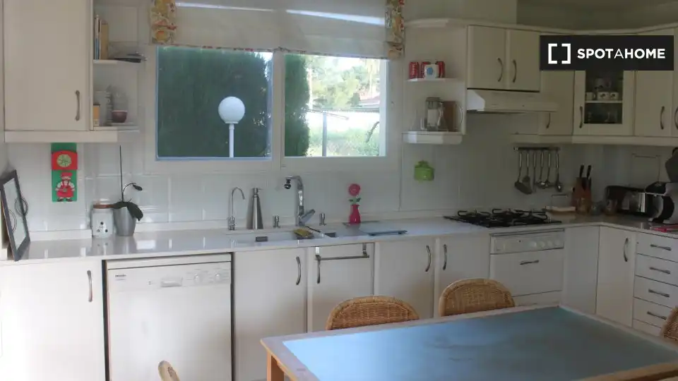 Kitchen of Flat for rent in Riba-roja de Túria  with Air Conditioner, Heating and Furnished