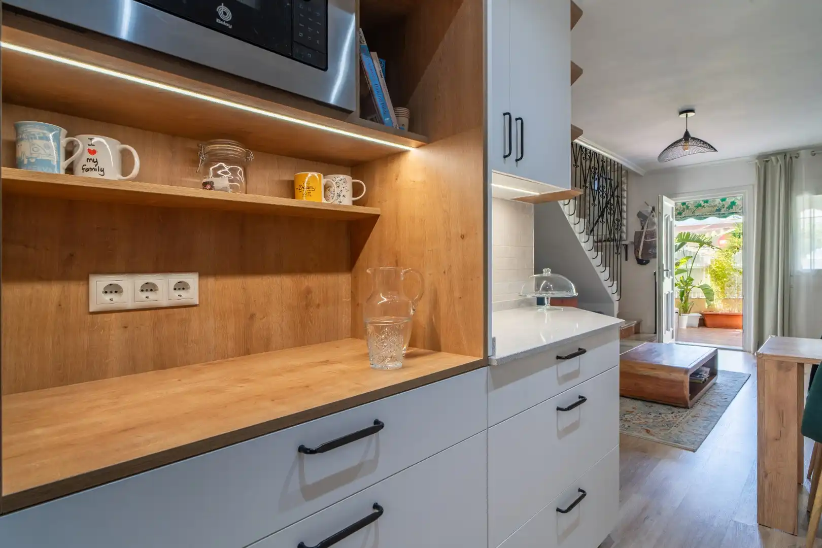 Cocina de Casa adosada en venta en San Pedro del Pinatar con Aire acondicionado, Calefacción y Terraza