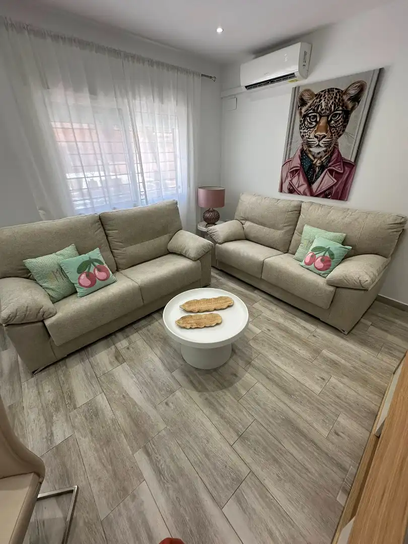 Living room of Flat for rent in Fuengirola  with Air Conditioner, Heating and Furnished