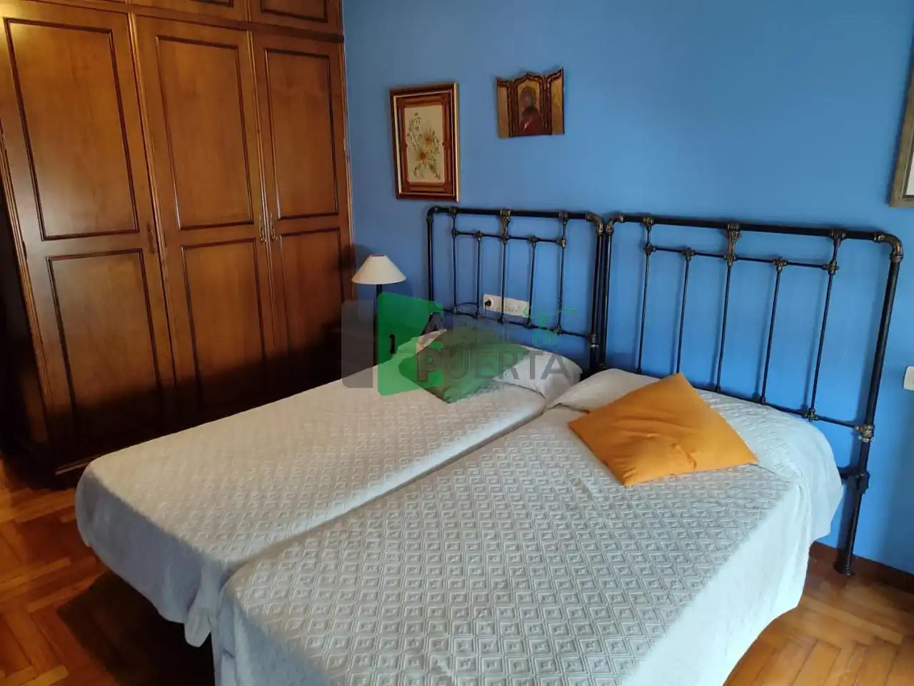 Bedroom of Flat for sale in Ourense Capital   with Heating, Parquet flooring and Storage room