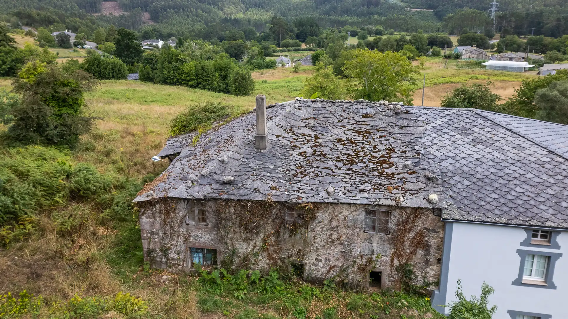 Vista exterior de Finca rústica en venda en Ourol