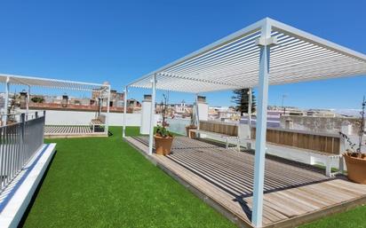 Terrasse von Erdgeschoss zum verkauf in El Puerto de Santa María mit Klimaanlage