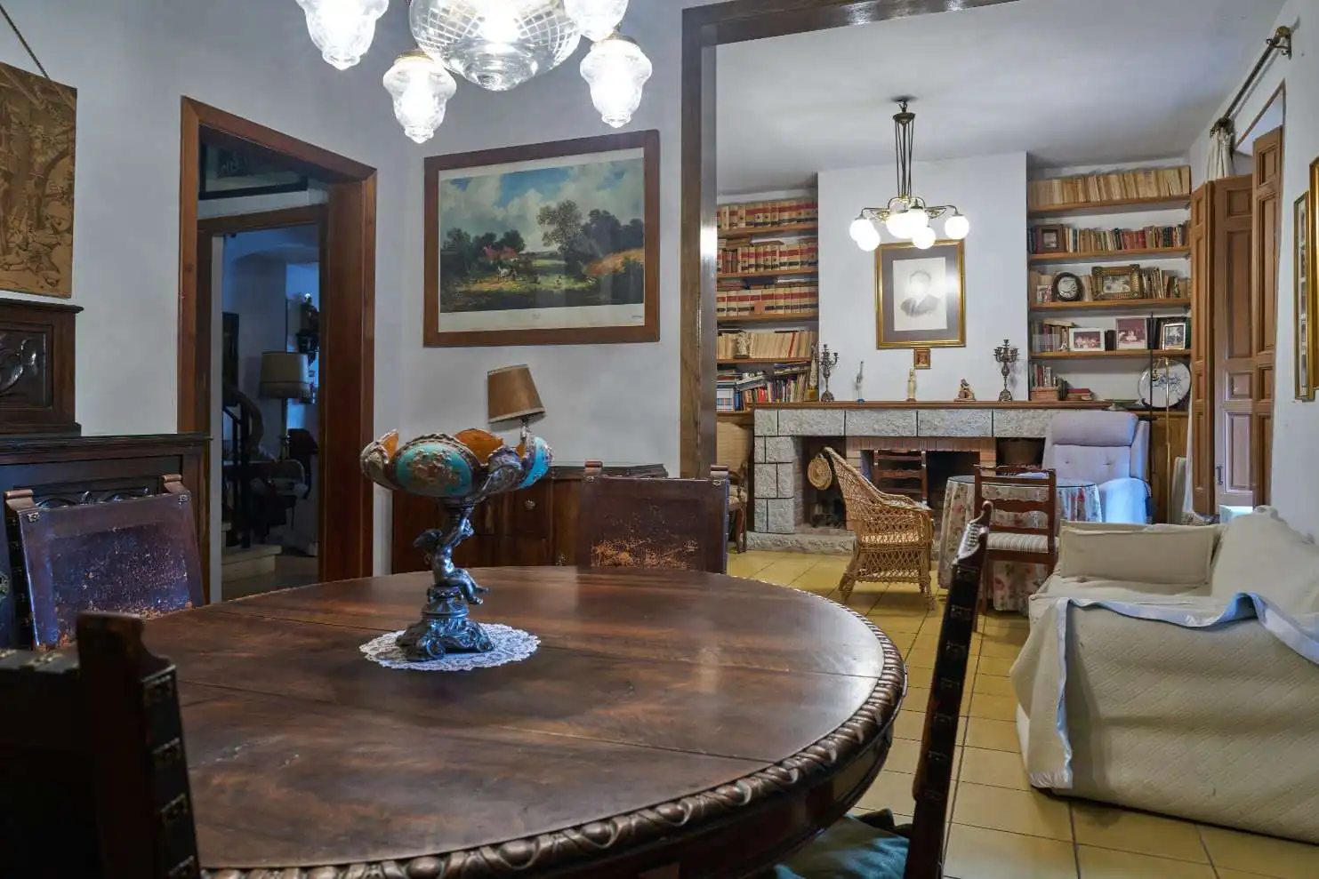 Dining room of Detached homes for sale in Valdetorres de Jarama  with Private garden, Terrace and Swimming Pool